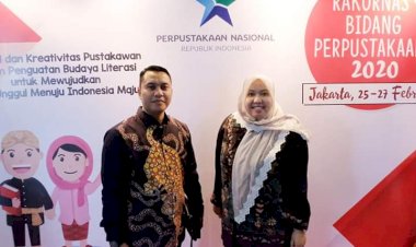 Bupati Masnah Hadiri Rakornas Bidang Perpustakaan di Jakarta