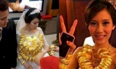 Viral TKW Asal Indonesia Ini Dinikahi Majikan dengan Mahar Emas Seisi Toko