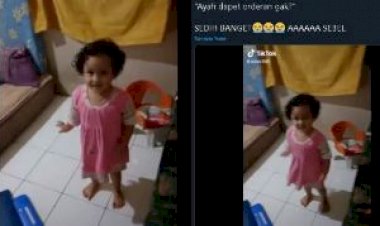 Terharu! Kisah Anak Tanya Ayahnya Ojol, Bocah Perempuan: Ayah dapat orderan nggak?