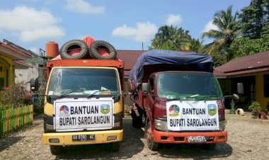 Pemkab Sarolangun Salurkan Ratusan Ton Beras untuk Masyarakat, Warga: Terima Kasih Pak Bupati