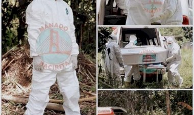 Aksi Heroik Bripka Jerry Tumondo Makamkan Jenazah Positif COVID-19, Kapolri Janji Sekolahkan Polisi Ini