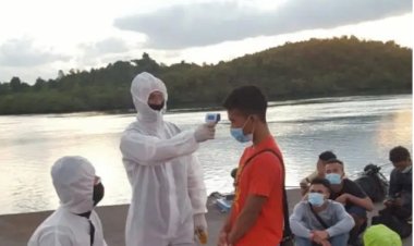 Bakamla Ringkus 47 TKI dari Malaysia Lewat 'Pelabuhan Tikus'