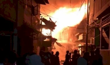 Tens Of Home Catch Fire In West Jakarta