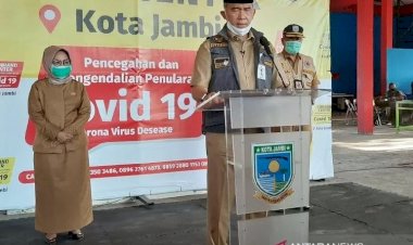 Kota Jambi Ditetapkan Sebagai Zona Merah, Pemkot Malah Tanyakan Sumber Informasi