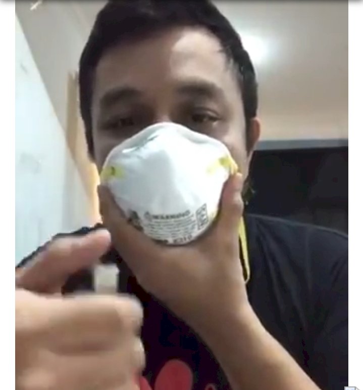 Viral Uji Masker Scuba Tiup Api Langsung Padam, Begini Kata Pakar