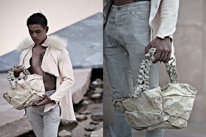 Desainer asal Indonesia Kontroversi Ini Bikin Geger Dunia Fashion, Karyanya Dibuat dari Tulang Belakang Manusia
