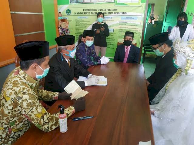 Kabar Gembira, Kemenag Kembali Buka Layanan Nikah di KUA