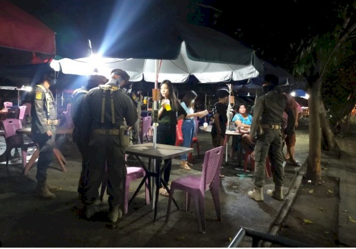 PSBB di Padang, Satpol PP Minta Warga Tak Berkerumun