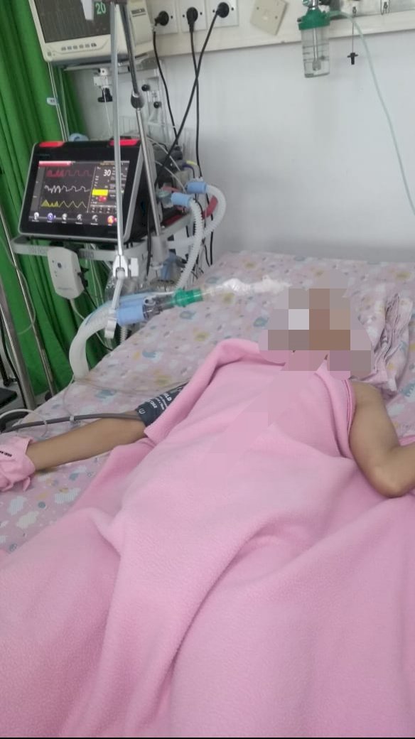 Lima Hari Koma Lantaran Pendarahan Otak, Anak Yatim Asal Sekernan Muarojambi Ini Butuh Pertolongan