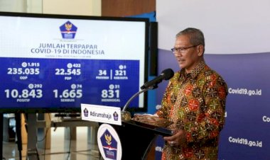 Pasien Positif Corona di Indonesia Hari Ini 4 Mei 2020 Naik 395 Kasus, Jambi?