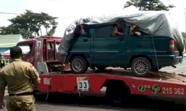 Ada-ada Saja! Lima Mobil Travel Kepergok Polda Metro Angkut Pemudik