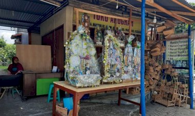 Penjual Parcel di Jambi Ini Mengeluh, H-10 Idul Fitri Belum Ada Pesanan