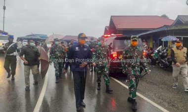 Sekda Munasri Dampingi Kunjungan Danrem 042/Gapu