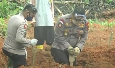 Viral Aksi Perwira Menengah Polisi Gali Kuburan Pasien COVID-19 yang Meninggal Dunia
