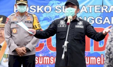Penegakan PSBB, Gubernur Sumsel: Sikap Tegas Memang, Namun Tetap Jaga Etika Sopan