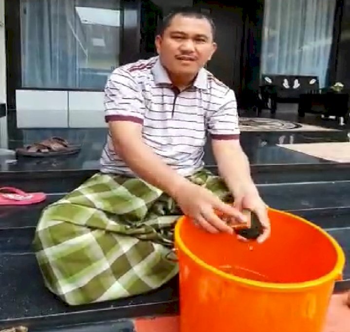 Yuk Intip Weekend Kepala Daerah Bungo Saat Pandemi, Gosok Batuan Cincin Berharap Bisa Booming Lagi