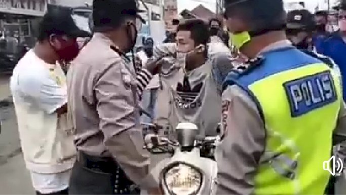 Pemuda Ini Tak Terima Ditegur Polisi Gegara Soal Masker, Hingga Pukul Ketua Karang Taruna