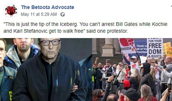 Viral Gambar FBI Tangkap Bill Gates, Namun Begini Faktanya