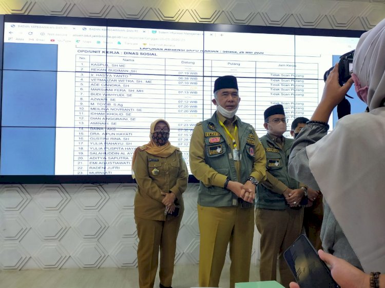 Pemkot Jambi Lakukan Sidak Daring, Fasha: Kalau Ada yang Ketahuan Mudik, Kita Potong TPP