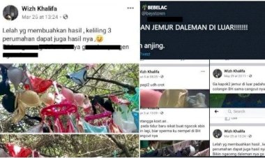 Viral Postingan Pencuri Pamer Koleksi Pakaian Dalam Wanita