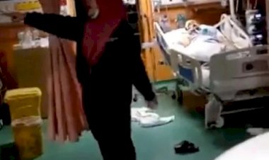 Viral! Wanita Ini Kesurupan Teriak Ngaku Iblis, Tunggu Pasien Koma