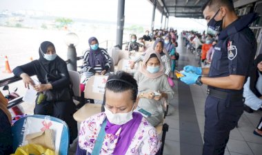 Tak Segan! 2.500 Pekerja Migran Ilegal Dipulangkan dari Malaysia