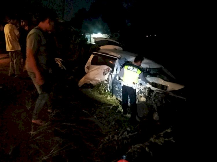 Kecelakaan di Muarojambi, 1 Oknum Polisi Tewas