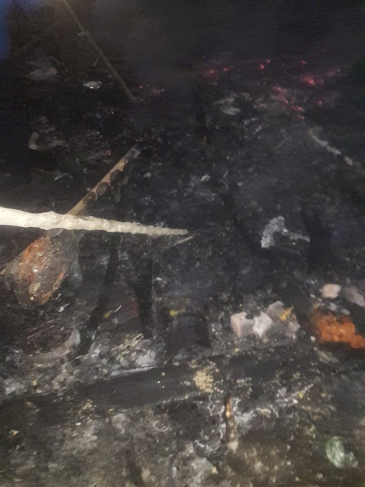 Satu Rumah di Kecamatan Gunungraya Kerinci Hangus Terbakar