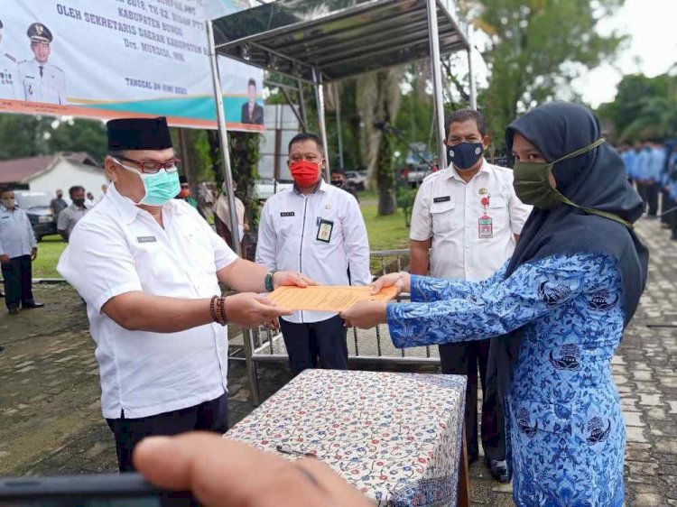 Menuju Normal Baru, 153 Orang Diambil Sumpah Jadi PNS dan Ini Pesan Sekda Bungo