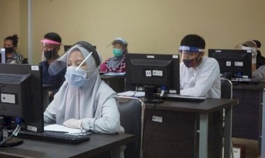 Jelang Akhir UTBK Ingat dengan Protokol Kesehatan, Cek di Sini Langkahnya...