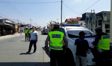 5 Hari Operasi Siginjai, Ratusan Pengendara di Kerinci Sungaipenuh Kena Tilang