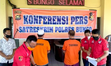 Polres Bungo Tetapkan Eks Anggota KPU Bungo Tersangka & Dijebloskan Penjara