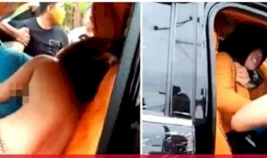 Terciduk Berduaan di Dalam Mobil, Wanita Disebut Pelakor Nyaris Ditelanjangi Istri Sah