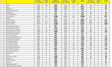 Update Corona Jambi 31 Juli, Pasien Positif Bertambah 6 Orang