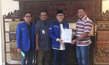 Anwar Sadat-Hairan Resmi Diusung PAN di Pilkada Tanjab Barat 2020