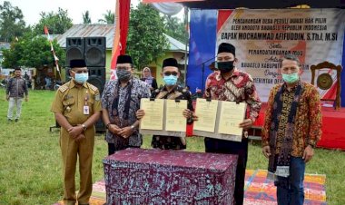 Tiba di Merangin, Anggota Bawaslu RI Canangkan Desa Mudo Sebagai Desa Peduli Awasi Hak Pilih