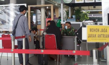 Satgas COVID-19 Babel Sidak Bandara Depati Amir, Terkait Dugaan Maskapai Belum Memenuhi Protokol Kesehatan