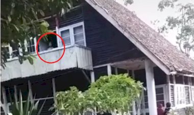 Viral Penampakan Sosok di Rumah Pengabdi Setan, Berjalan Mundur