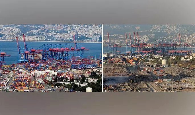 Cerita Kapal Rusia Bawa 2.750 Ton Amonium Nitrat ke Mozambik Singgah di Beirut