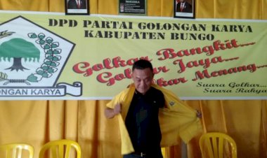 Mengaku Dizolimi, Mantan Wakil Ketua DPRD Bungo Ini Mundur dari Golkar