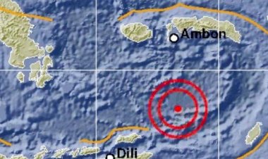 Gempa 6,2 Magnitudo Goyang Laut Banda, Getaran Hingga Sorong