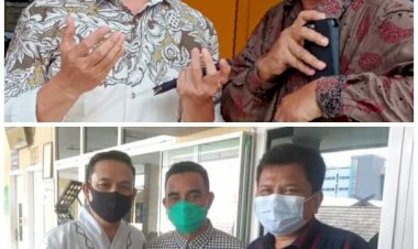 Tes Kesehatan, 3 Paslon Bupati dan Wakil Bupati Tanjab Barat Saling Mendo'akan