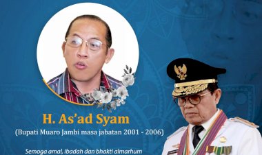 Kabar Duka, Mantan Bupati Muarojambi Asad Syam Tutup Usia