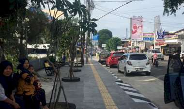 Ada di Jambi, Trotoar Biasa yang Disulap Menjadi Tempat Nongkrong Nyaman, Cek Lokasinya di Sini