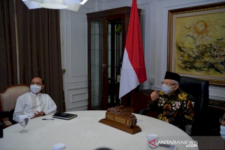 Ma'ruf Amin Ajak Semua Pihak Jihad Perangi COVID-19