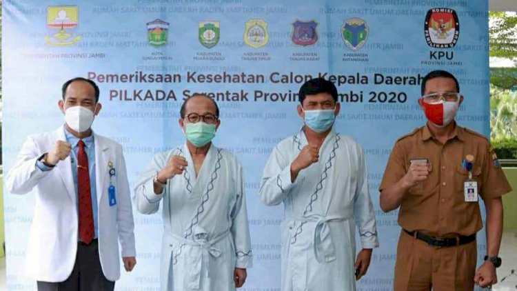 Jalani Tes Kesehatan Bersama Fachrori, Syafril Nursal: Alhamdulillah Lancar Tidak Ada Masalah