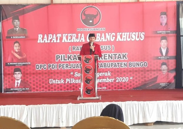 Sampaikan Arahan Megawati, Edi Purwanto: Tak ada Toleransi kepada Kader yang Tidak Mengindahkan Keputusan Partai