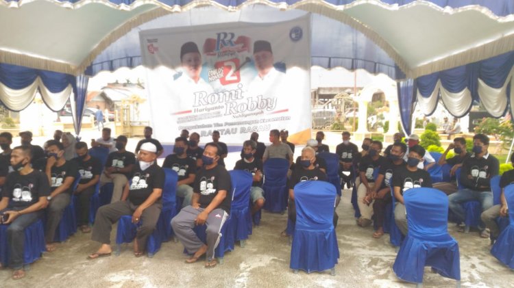 Peduli Protokol Kesehatan, Ini Cara R2 Saat Pelantikan Tim