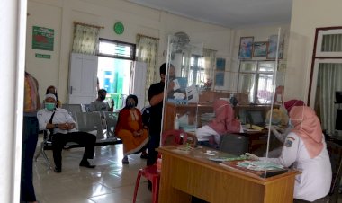 Satu Tenaga Kesehatannya Positif Corona, Puskesmas di Kualatungkal Ini Tetap Buka Pelayanan