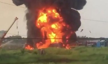 Sumur Minyak Milik Pertamina di Kumpeh Ulu Muarojambi Terbakar, Begini Kondisinya